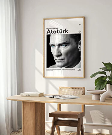 Çerçevesiz Poster Mavi Gözlerin Işığında