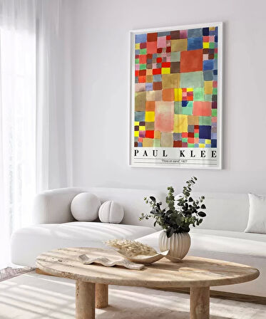 Çerçevesiz Poster Paul Klee Kum Üzerinde Bitki Örtüsü