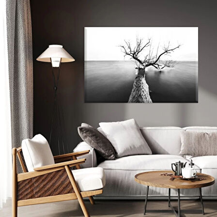 Kışın Kalbi Kanvas Tablo