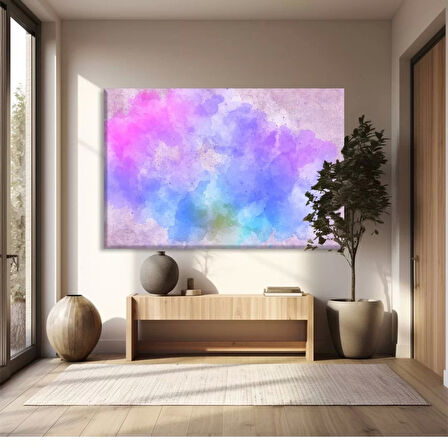 Su Rengi Fantazisi Kanvas Tablo