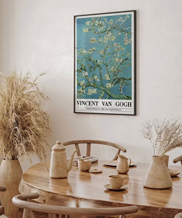 Çerçevesiz Poster Vincent Van Gogh Badem çiçeği