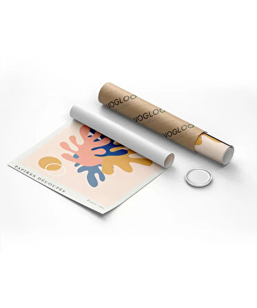 Çerçevesiz Poster Matisse Papiers Découpés No 5