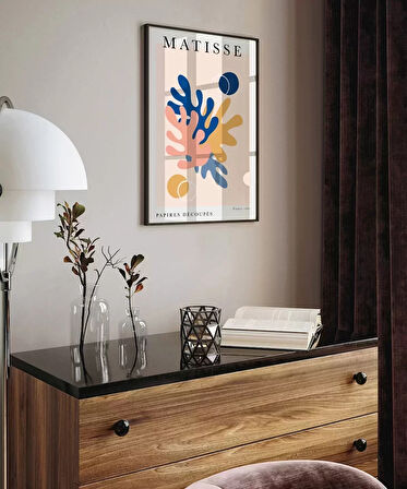 Çerçevesiz Poster Matisse Papiers Découpés No 5