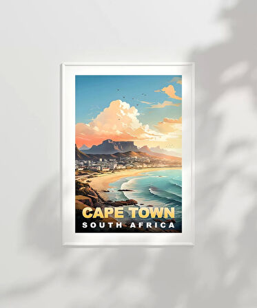 Çerçevesiz Poster Cape Town Masanın Gölgesinde Güzellik