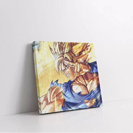 Dragon Ball Sarı Kanvas Tablo