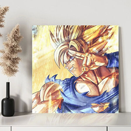 Dragon Ball Sarı Kanvas Tablo