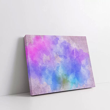 Su Rengi Fantazisi Kanvas Tablo