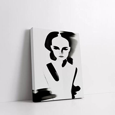 Düşüncenin Profili Kanvas Tablo