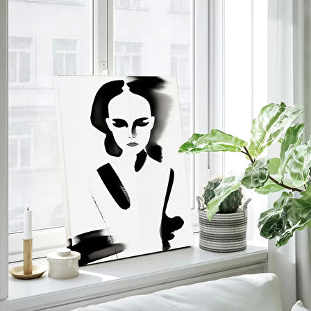 Düşüncenin Profili Kanvas Tablo