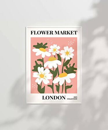Çerçevesiz Poster Londra'nın Neşeli Papatyaları