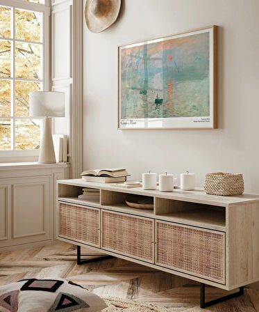 Çerçevesiz Poster Claude Monet Gündoğumu