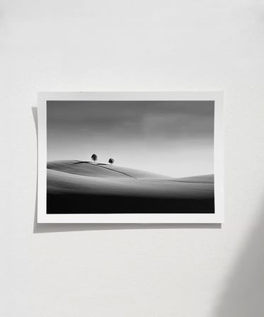 Çerçevesiz Poster Huzurun İki Tanığı