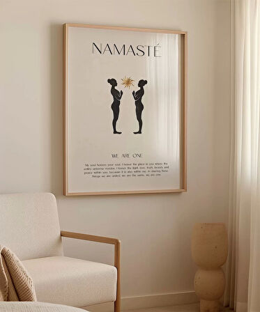 Çerçevesiz Poster Işıkta Buluşma