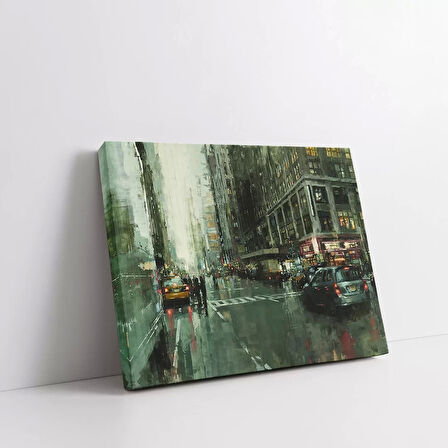 Yağmurlu Günün Huzuru Kanvas Tablo