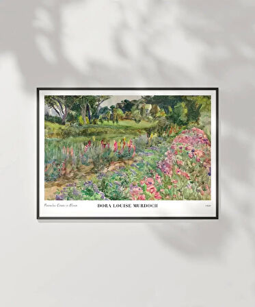 Çerçevesiz Poster Dora Louise Murdoch Parmelee Estate in Bloom