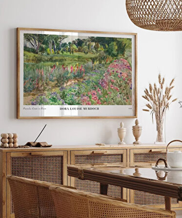 Çerçevesiz Poster Dora Louise Murdoch Parmelee Estate in Bloom