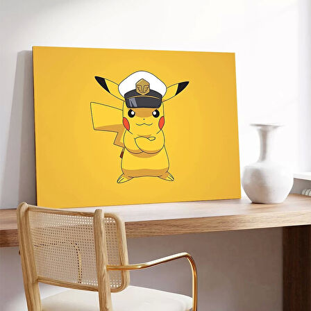 Denizci Pikachu Kanvas Tablo