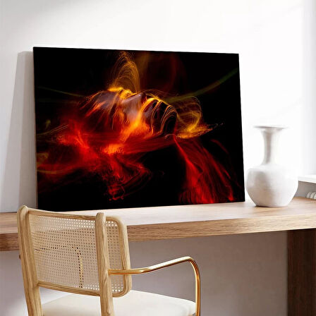 Ateşli Ruh Kanvas Tablo