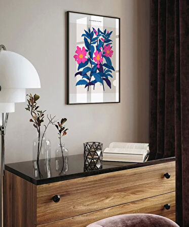 Çerçevesiz Poster Doğanın Göz Alıcı Çiçekleri