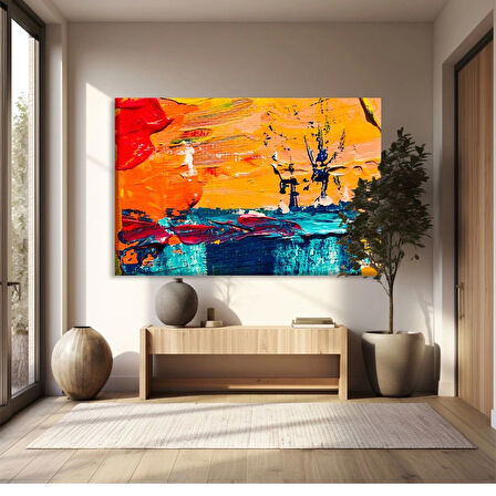 Denizin Altındaki Dünya Kanvas Tablo