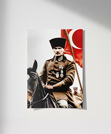 Çerçevesiz Poster Liderin Kararlılığı