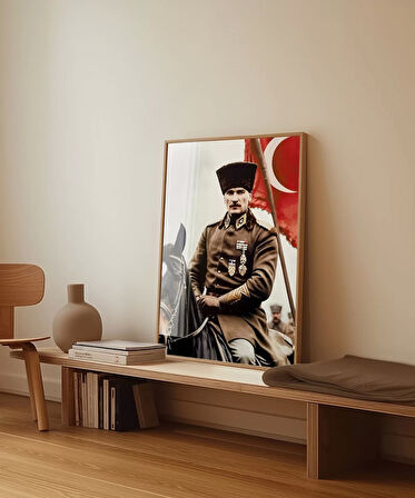 Çerçevesiz Poster Liderin Kararlılığı