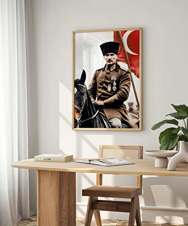 Çerçevesiz Poster Liderin Kararlılığı