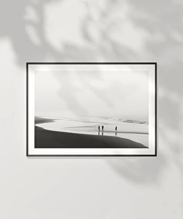 Çerçevesiz Poster Dalgaların Sükuneti