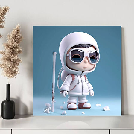 Soğuk Kış Günü Kanvas Tablo