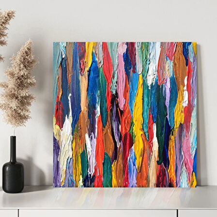 Renk Akışı Kanvas Tablo