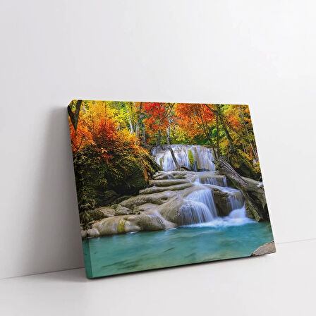 Şelalenin Şarkısı Kanvas Tablo