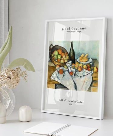 Çerçevesiz Poster Paul Cézanne Elma Sepeti