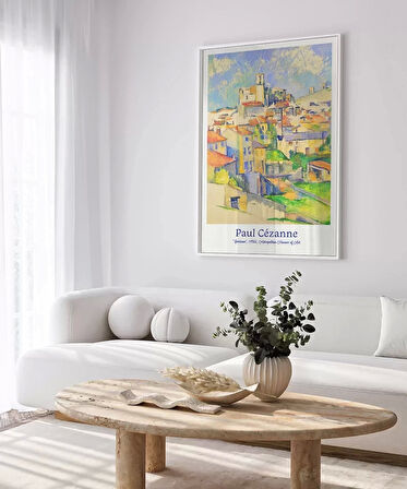 Çerçevesiz Poster Paul Cézanne Gardanne 2