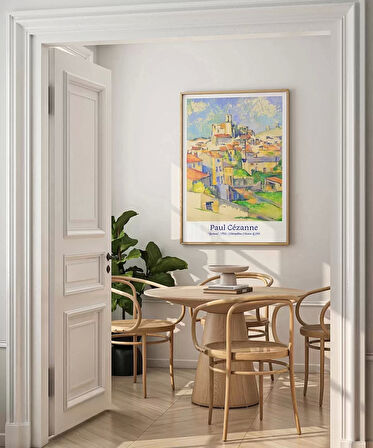 Çerçevesiz Poster Paul Cézanne Gardanne 2