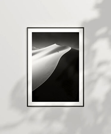 Çerçevesiz Poster Kumun İzinde