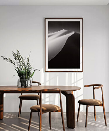 Çerçevesiz Poster Kumun İzinde