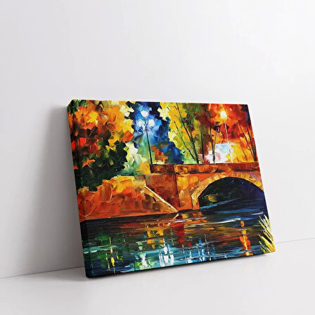 Sonbaharın Yansıması Kanvas Tablo