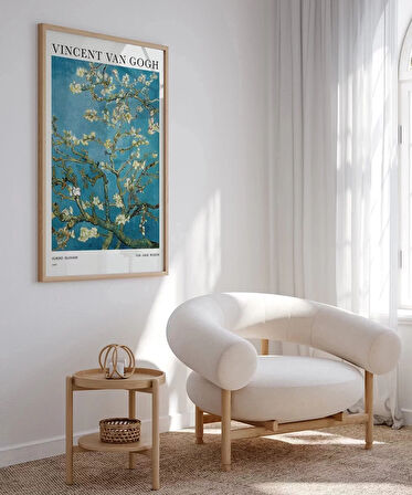 Çerçevesiz Poster Van Gogh Badem Çiçeği