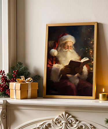 Çerçevesiz Poster Noel Baba'nın Hikayesi
