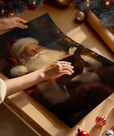 Çerçevesiz Poster Noel Baba'nın Hikayesi