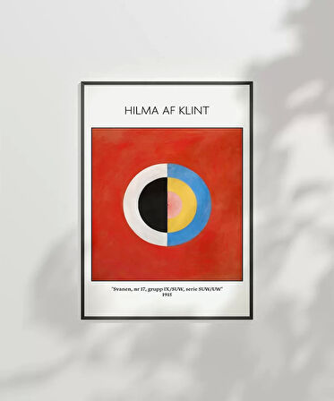 Çerçevesiz Poster Hilma Af Klint Kuğu 2
