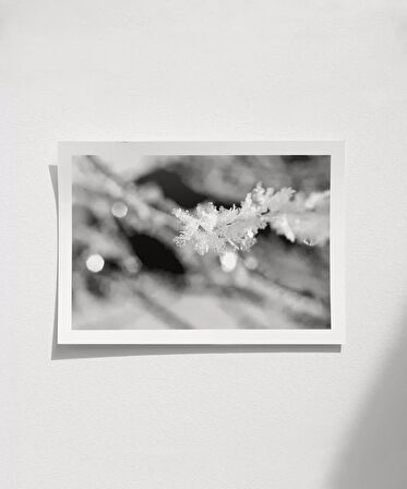 Çerçevesiz Poster Kristal Dokunuş