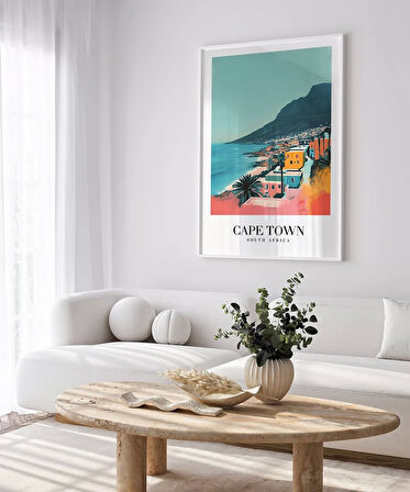 Çerçevesiz Poster Güney Afrika Masa Dağı