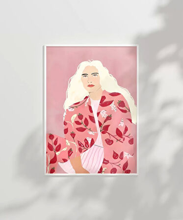 Çerçevesiz Poster Romantik Dokunuş