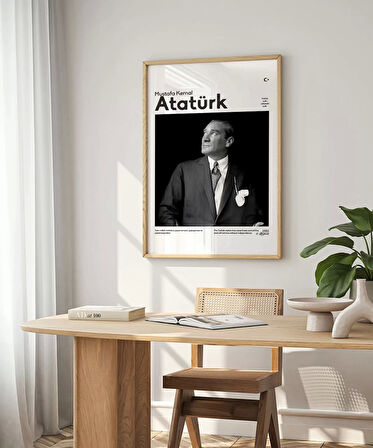 Çerçevesiz Poster Bağımsızlığa Adanmış Bir Ömür