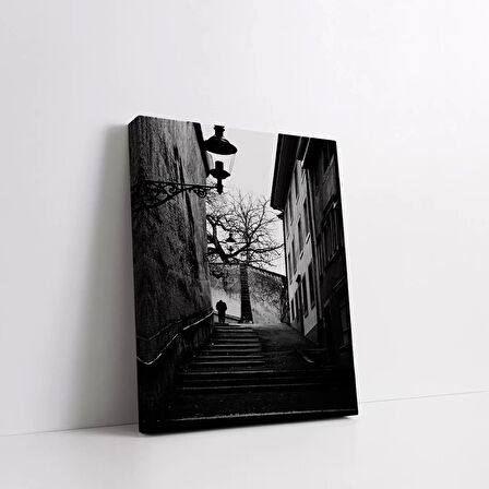 Dağların Üzerinde Kanvas Tablo