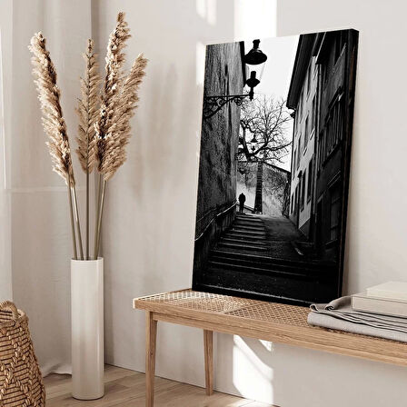 Dağların Üzerinde Kanvas Tablo