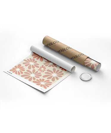 Çerçevesiz Poster Paris Flower Market