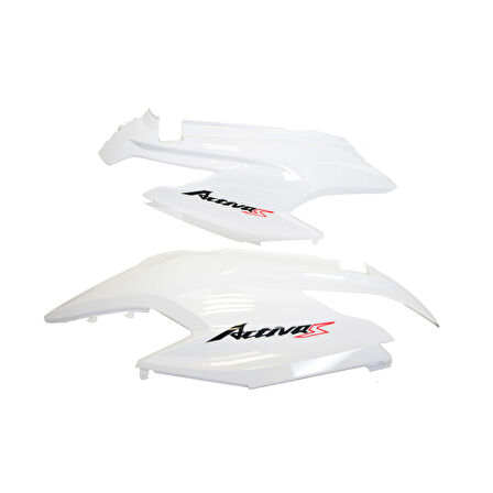 Honda Activa S Arka Grenaj Sağ-Sol Takım Sele Altı Beyaz - Yeni Model