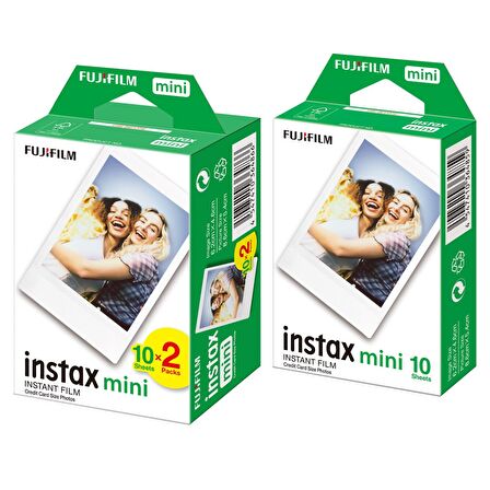 Instax mini 10'lu Film 3'lü Set 30 Poz